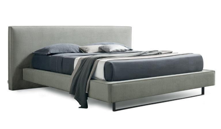 Letto imbottito singolo e matrimoniale BOWIE YOSHI Felis, design moderno contemporaneo - Gaidra HOME