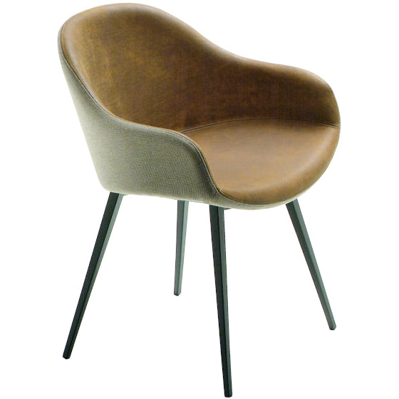 Sedia imbottita SONNY PB M TS Midj, stile Chalet, design moderno alpino - Gaidra HOME