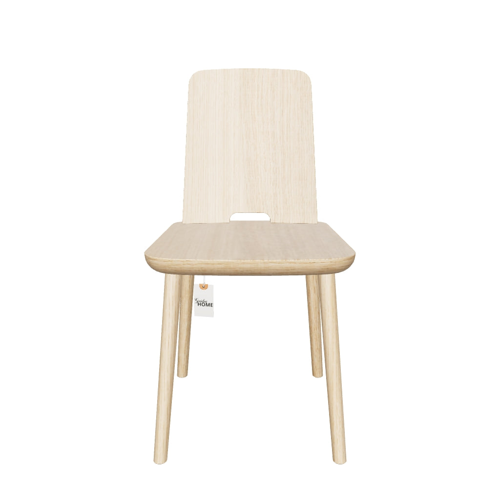 Sedia in legno frassino TABLET SIPA, stile Chalet, design moderno alpino - Gaidra HOME