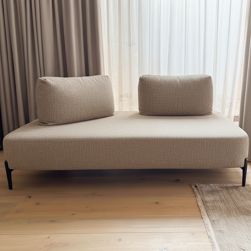 Divano componibile con cuscini liberi, letto singolo, MATIS Special - Gaidra HOME