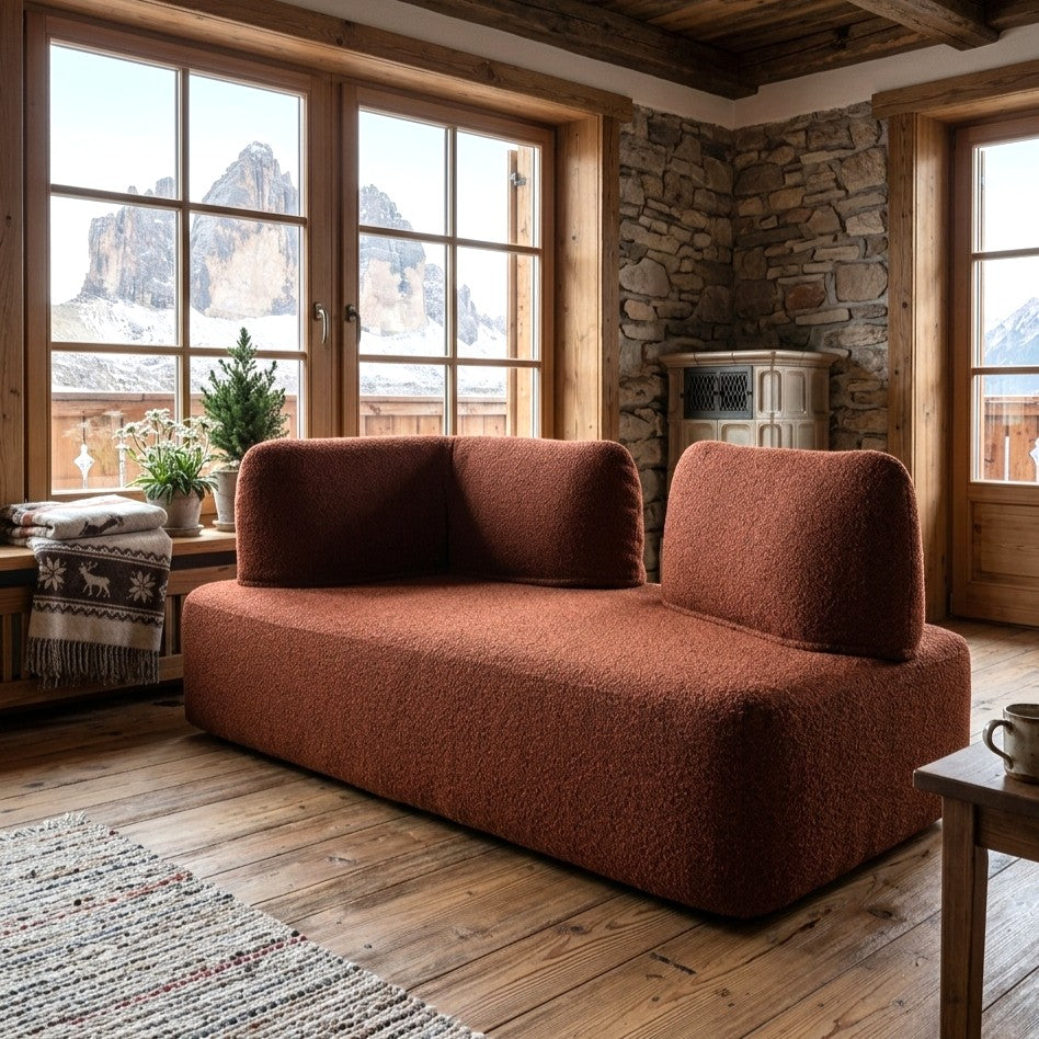 Divano componibile con schienali liberi, letto singolo, in PRONTA CONSEGNA, MATIS - Gaidra HOME