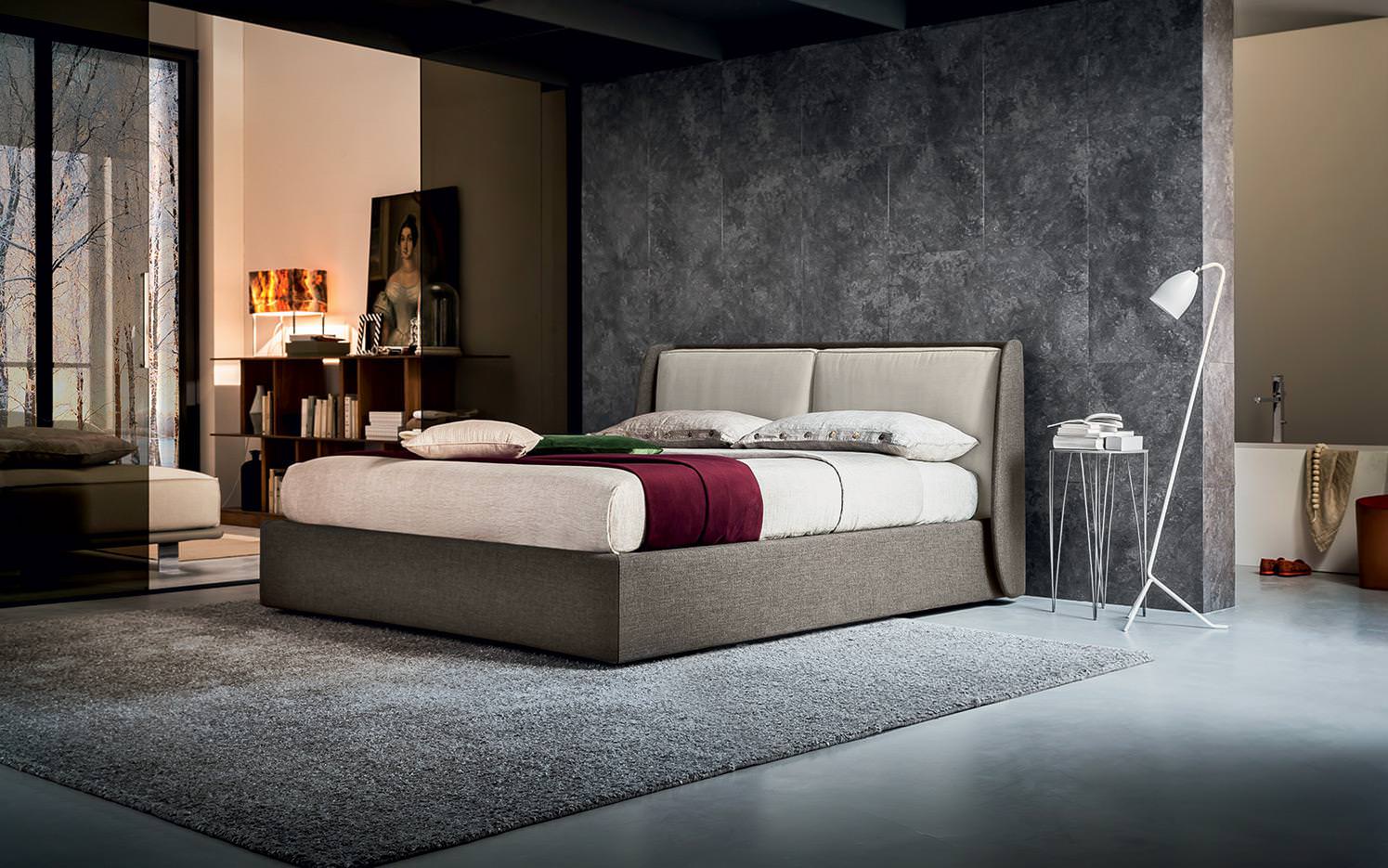 Letto imbottito singolo e matrimoniale KEVIN Felis, design moderno, prezzo scontato - Gaidra HOME