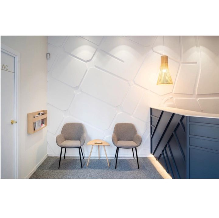 Sedia imbottita "Lonna", design moderno alpino, grigio chiaro - Gaidra HOME